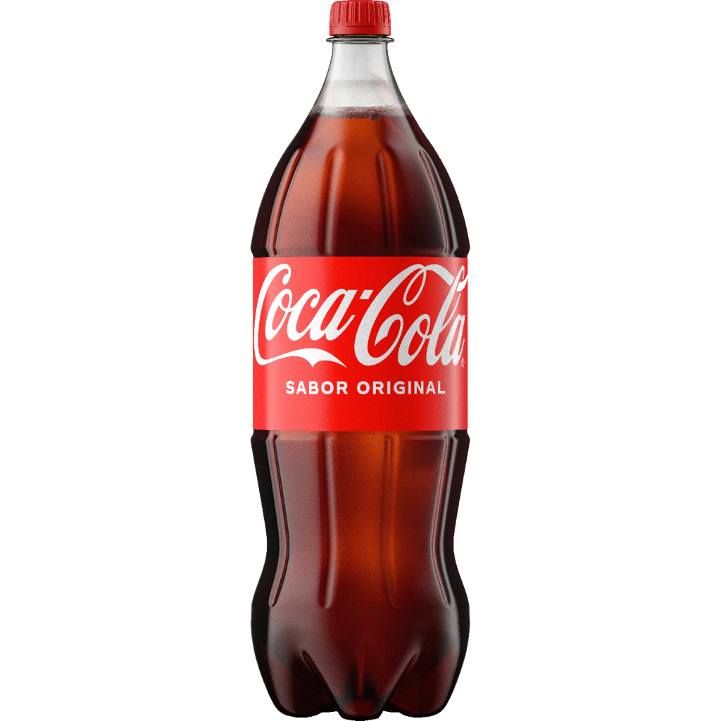 Imagem garrafa de coca cola original 2 litros