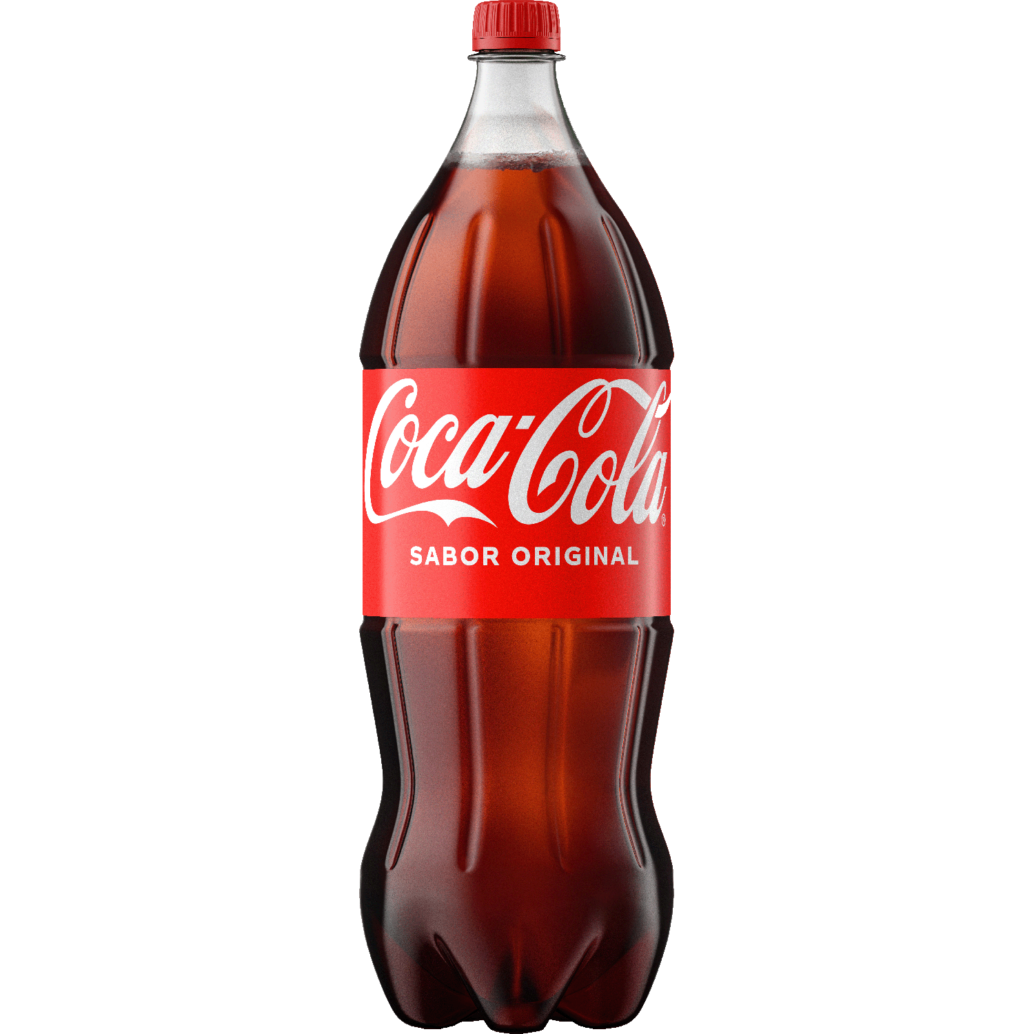 Imagem garrafa de coca cola original 2 litros