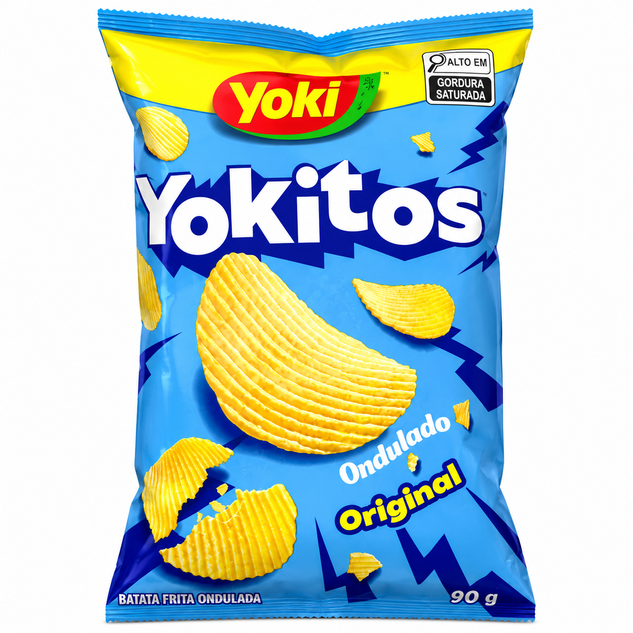 Yokitos Batata Ondulada Original 90 g