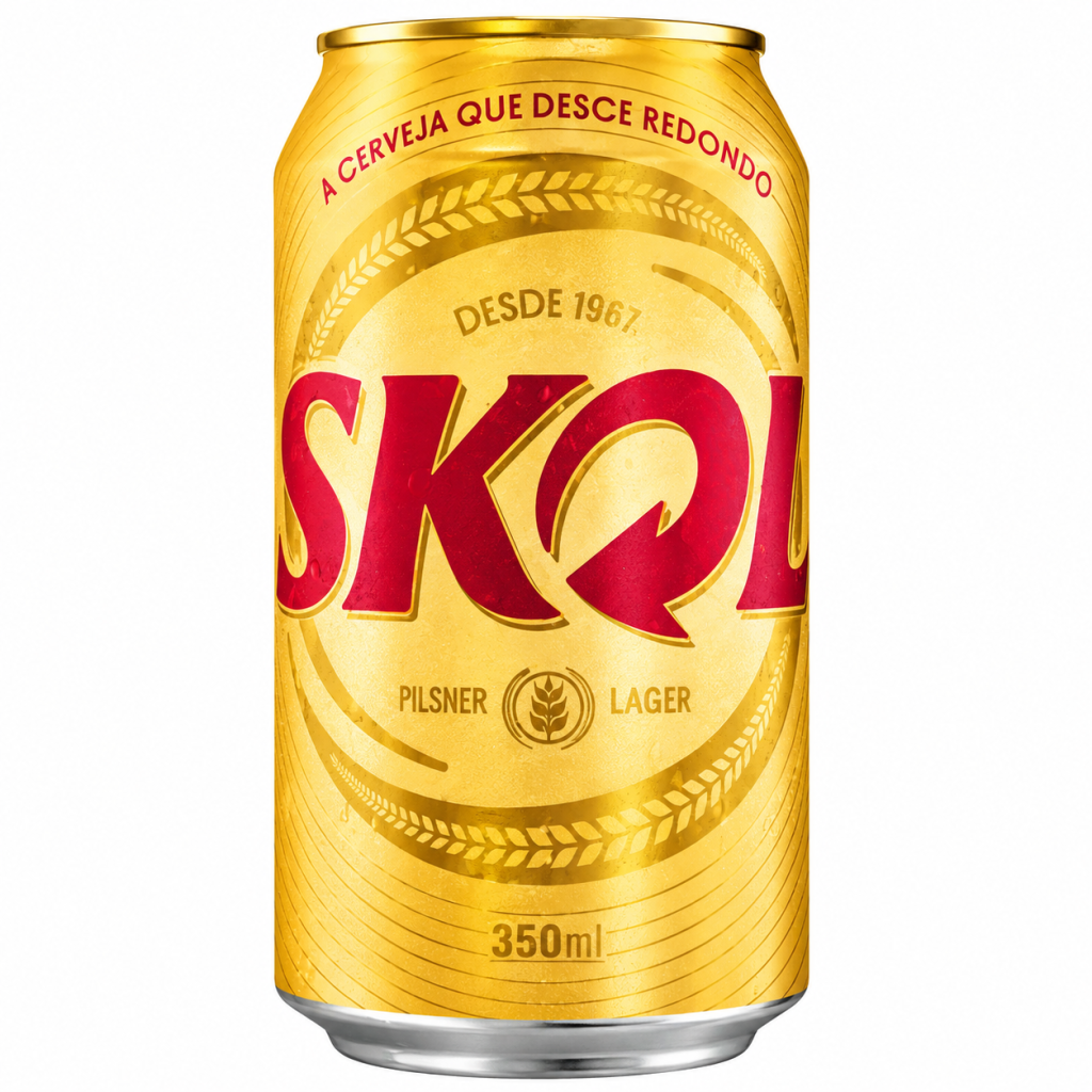 Cerveja Skol Pilsen Lata 350 ml