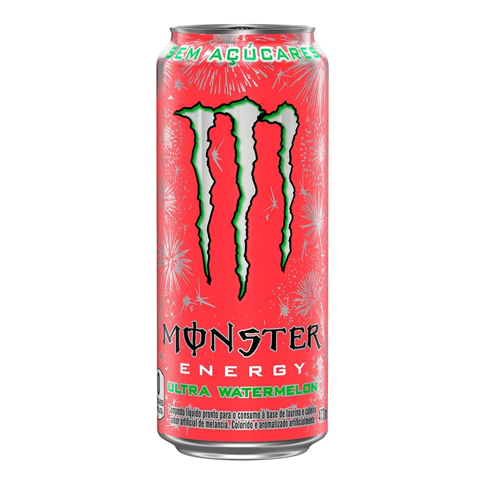 Energético Monster Energy Ultra Watermelon Lata 473 ml