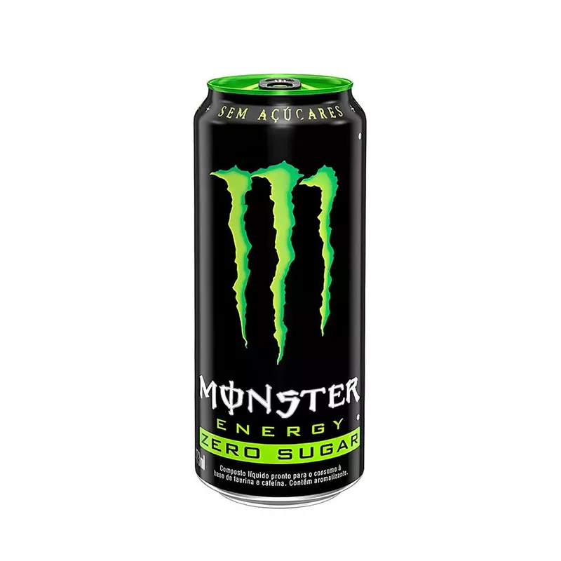 Energético Monster Energy Zero Açúcar Lata 473 ml
